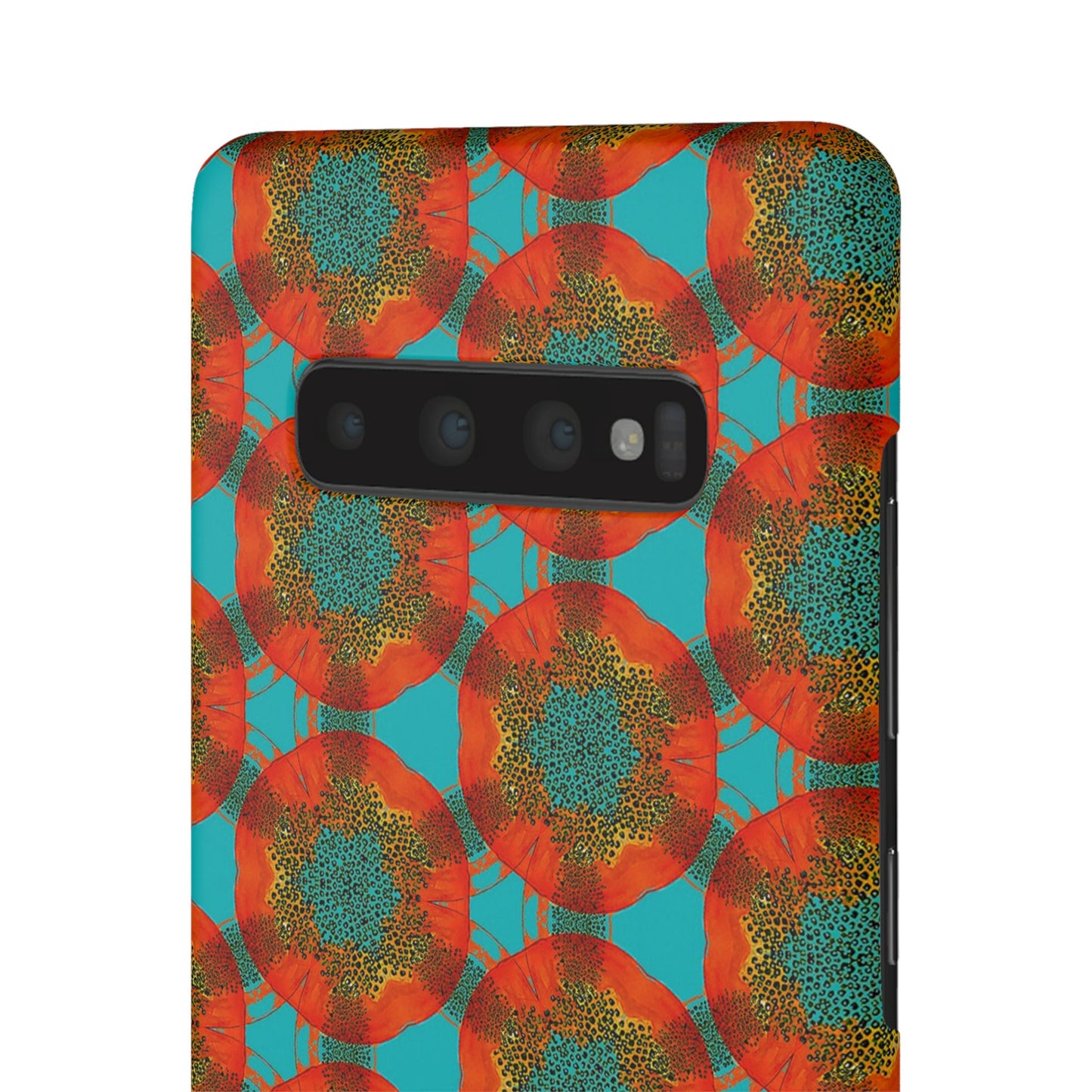 Snap Phone Case - Papaya Watercolor