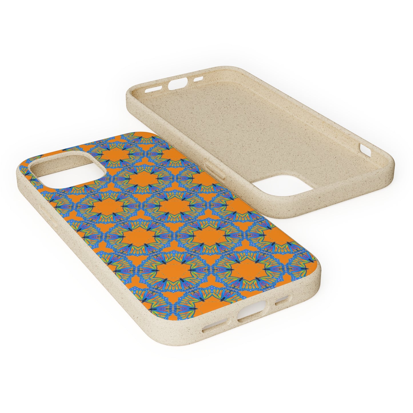 Biodegradable Phone Case - Butterfly Mandala
