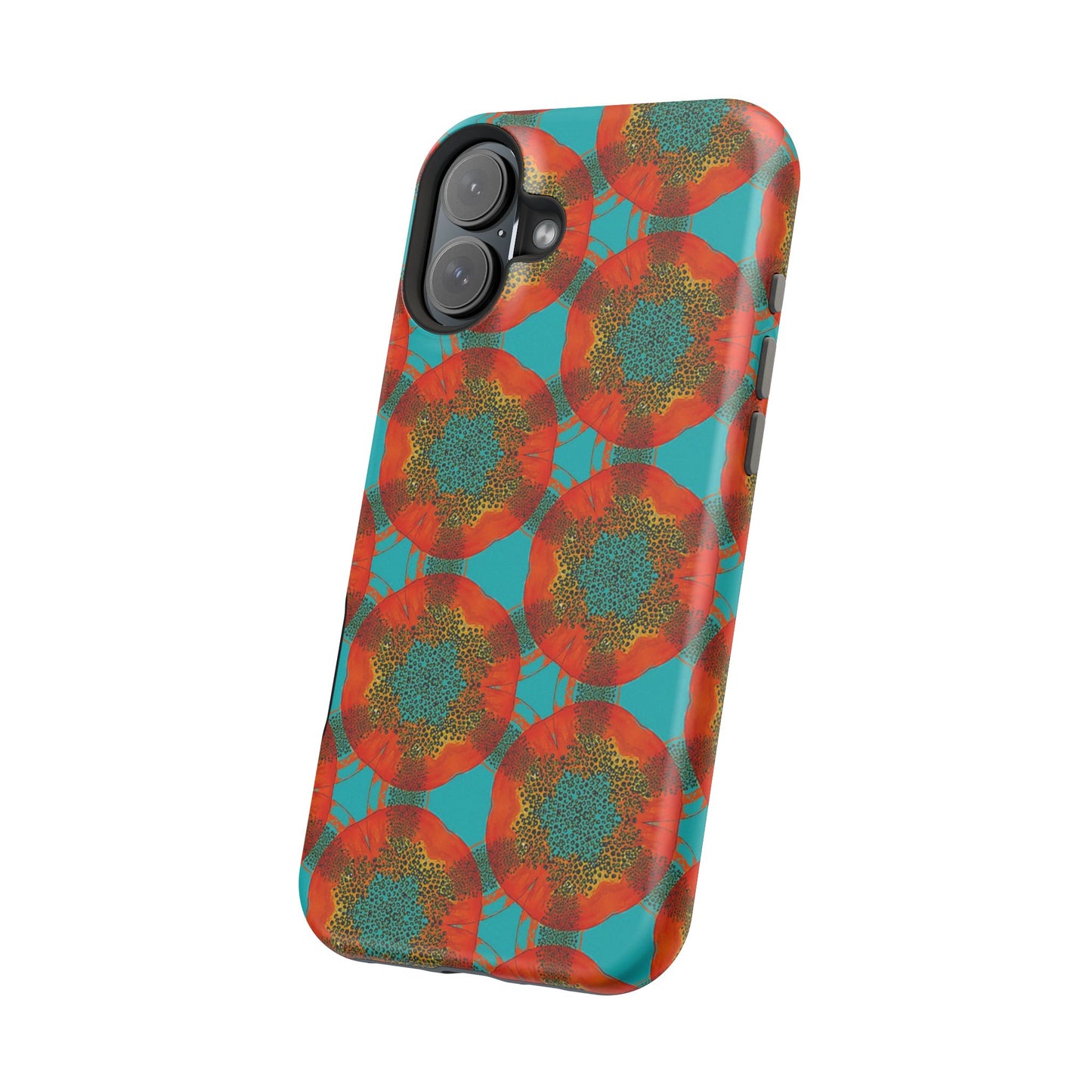 Magnetic iPhone Case - Papaya Water Color
