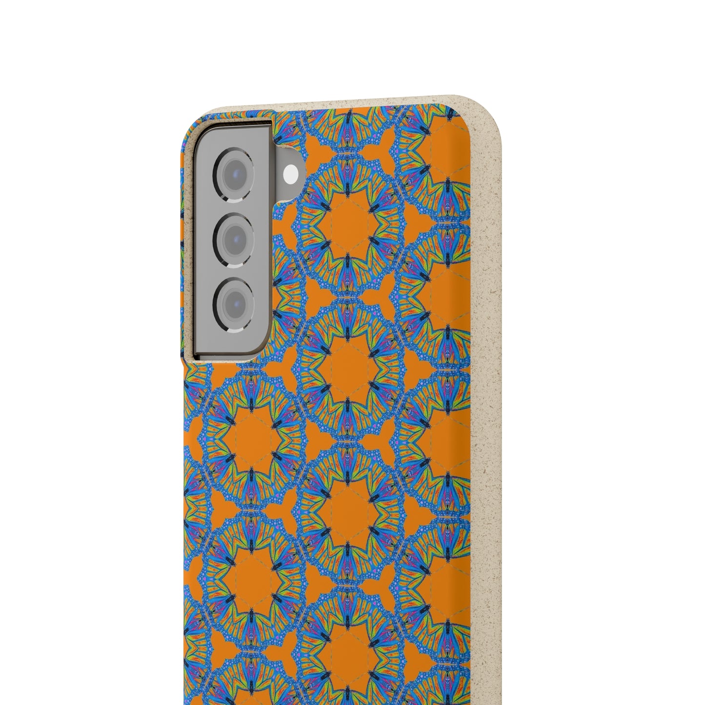 Biodegradable Phone Case - Butterfly Mandala