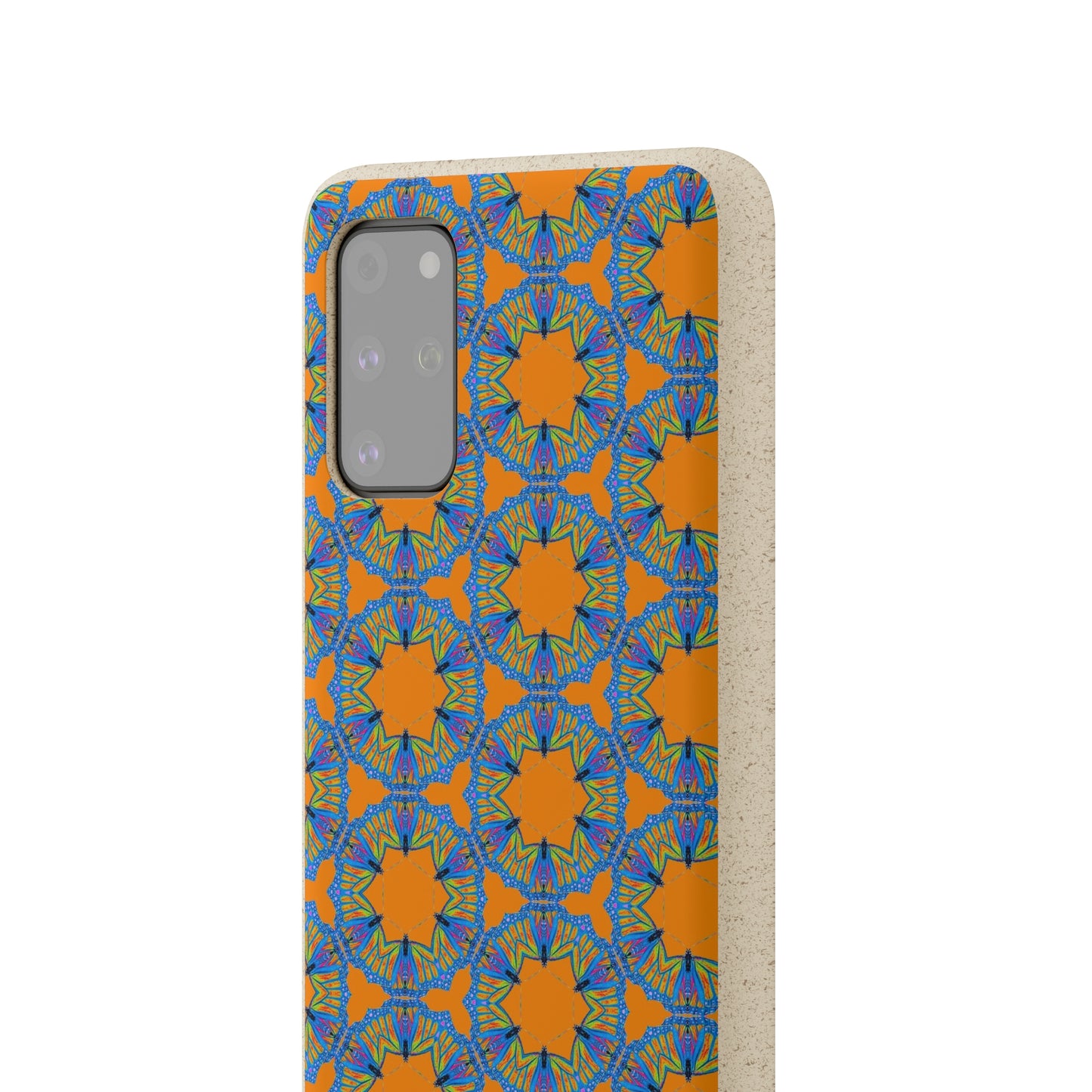 Biodegradable Phone Case - Butterfly Mandala