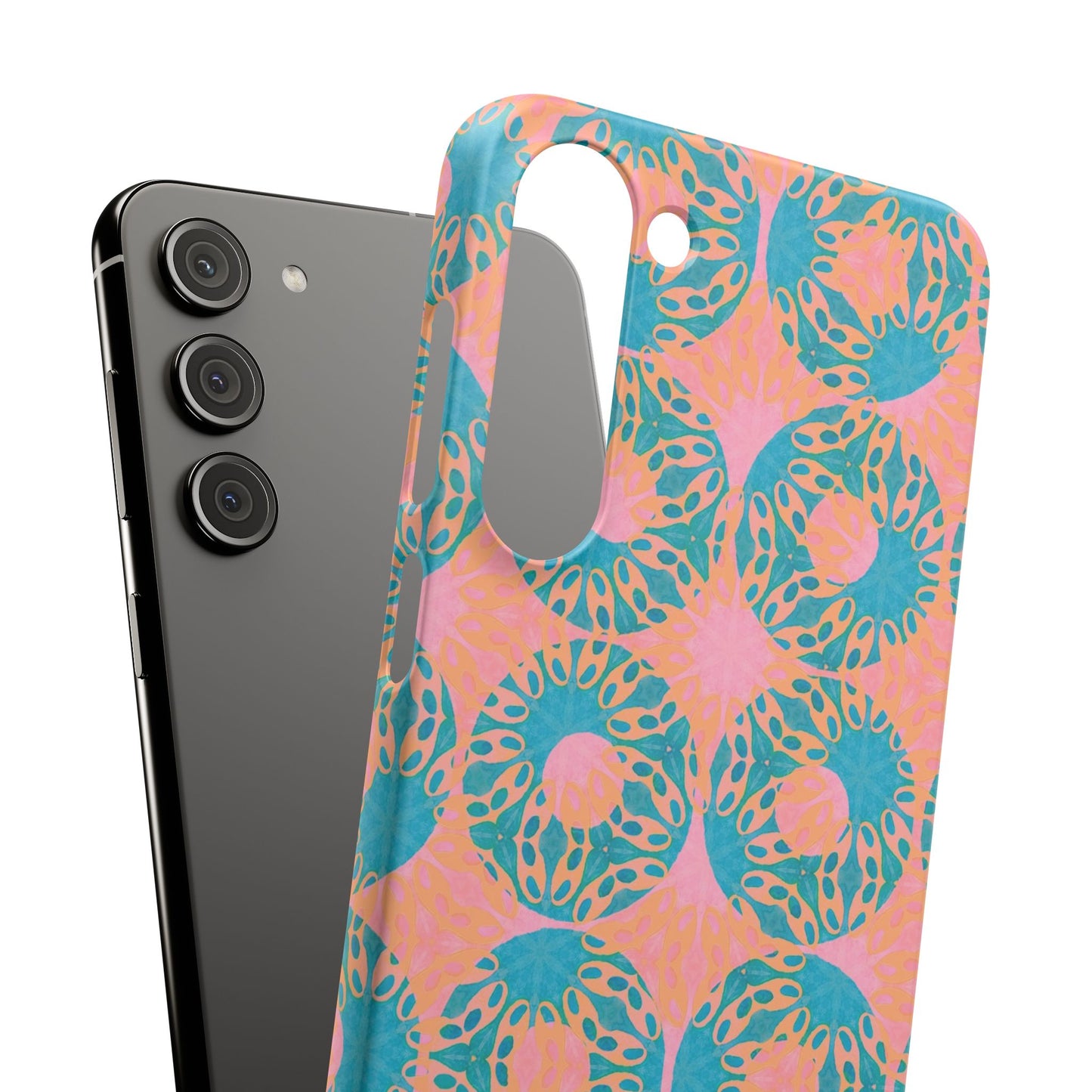 Snap Phone Case - Strawberry Donut