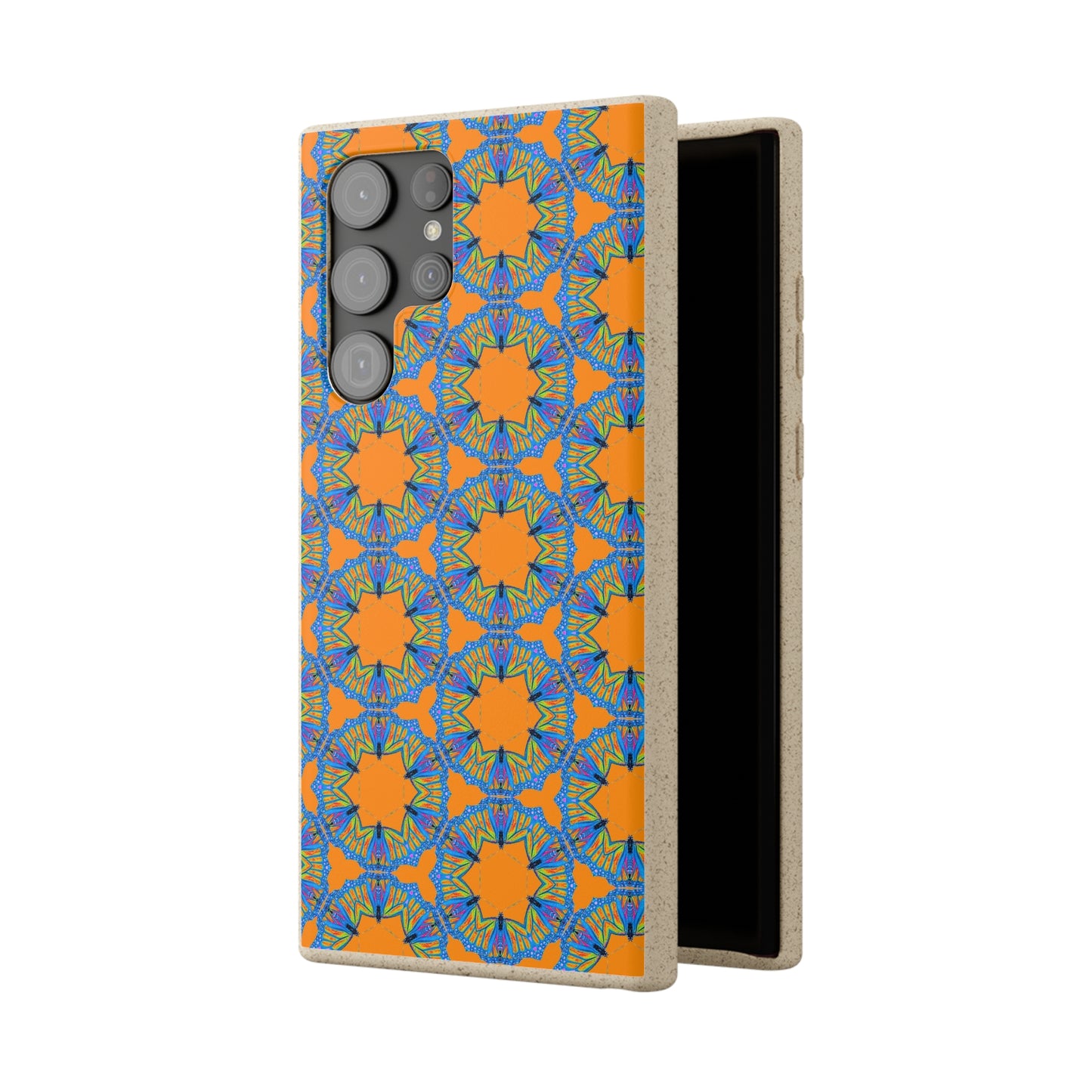 Biodegradable Phone Case - Butterfly Mandala
