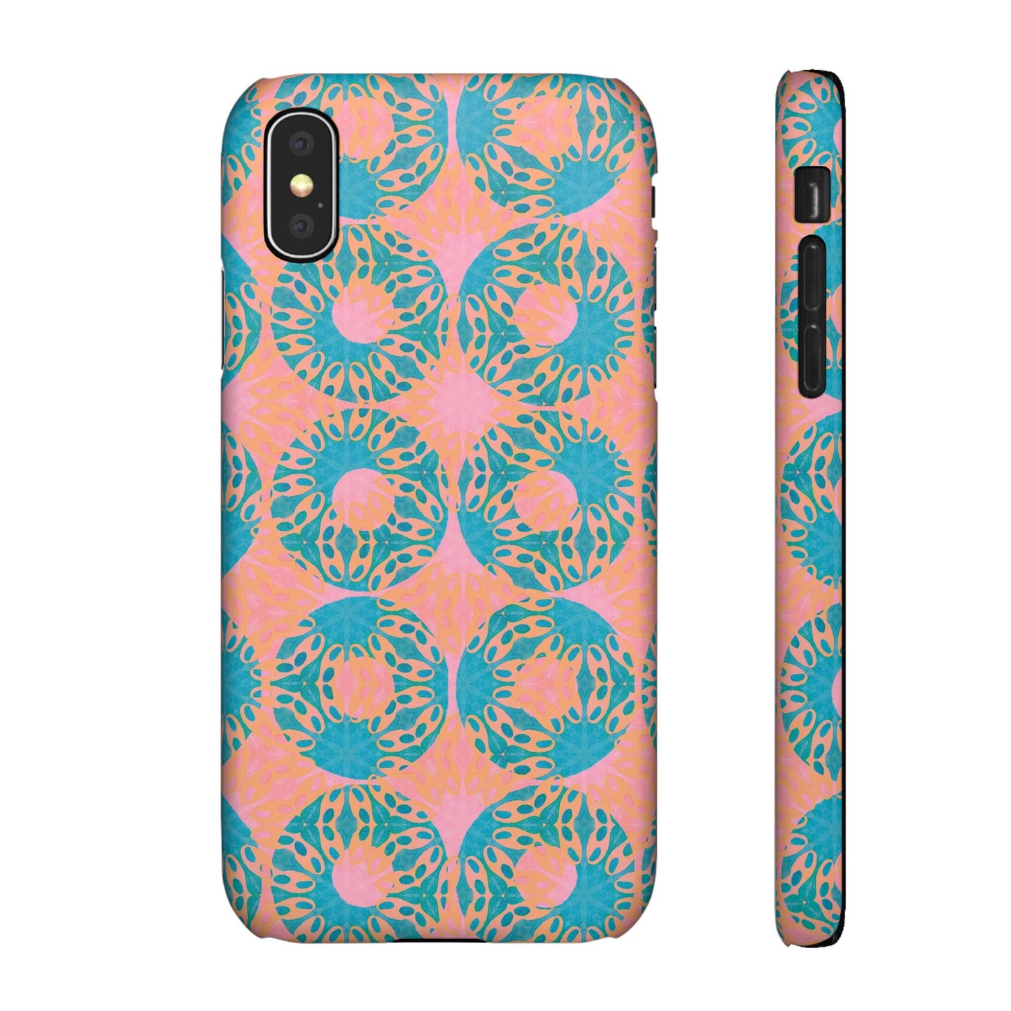 Snap Phone Case - Strawberry Donut