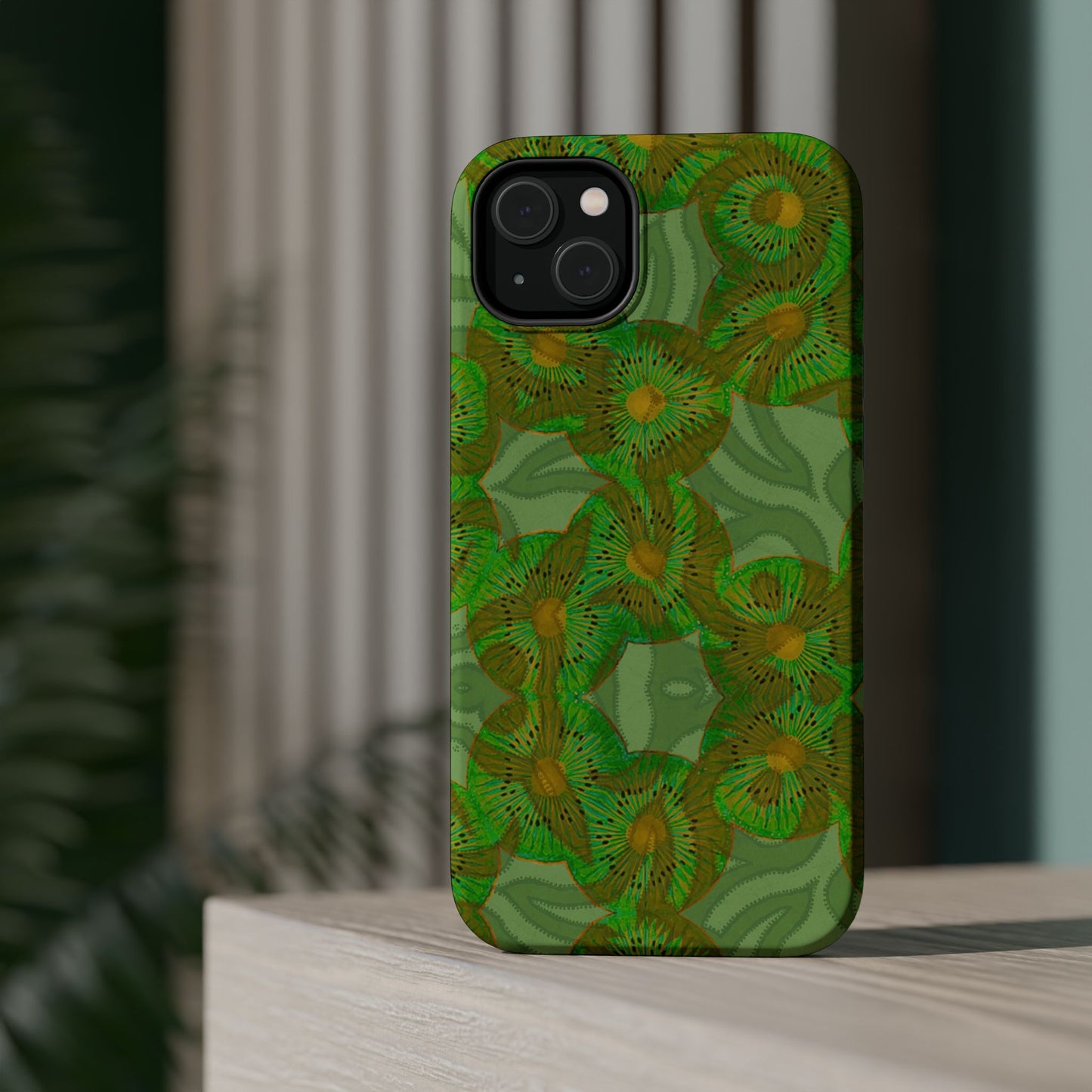 Magnetic iPhone Case - Kiwi Tapa