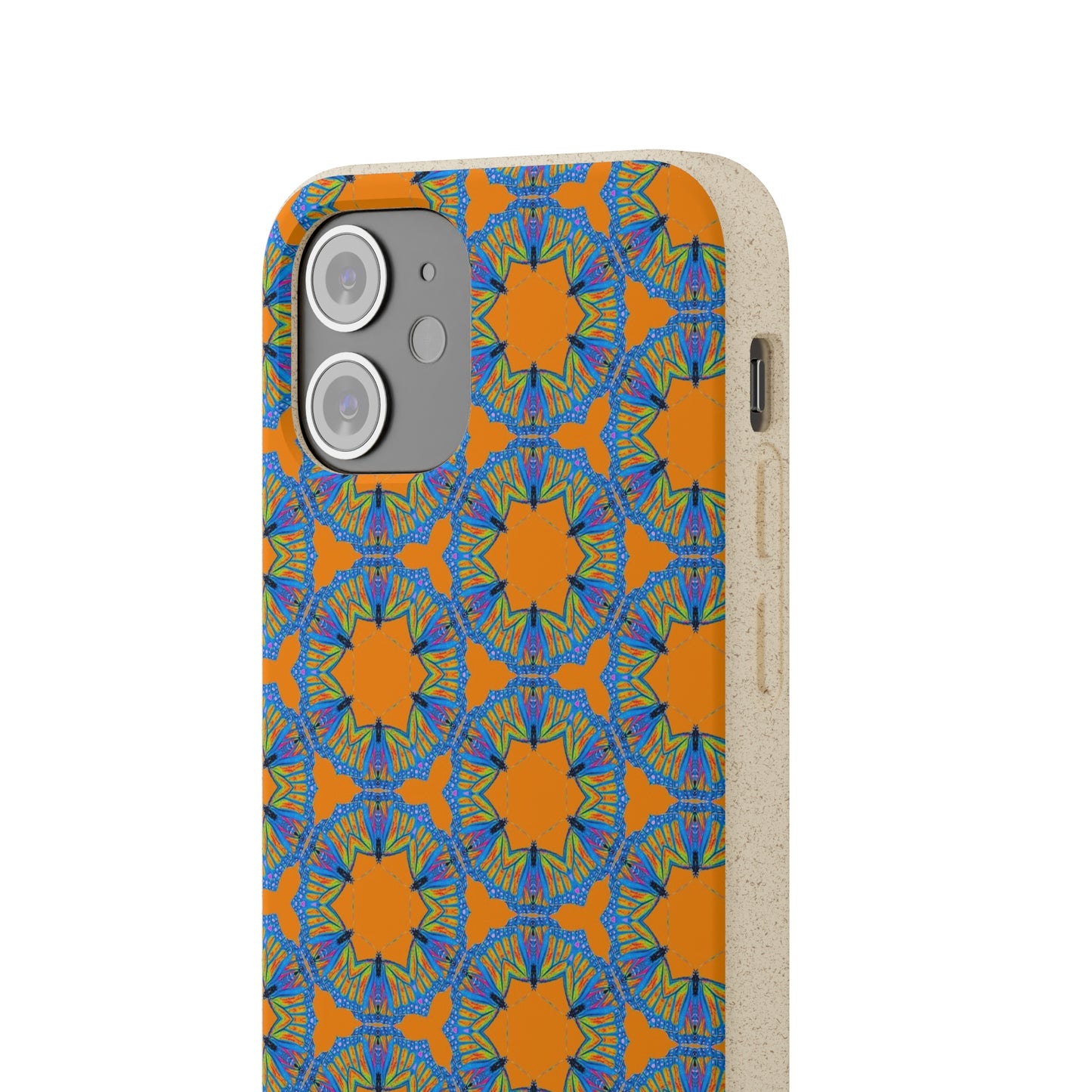 Biodegradable Phone Case - Butterfly Mandala