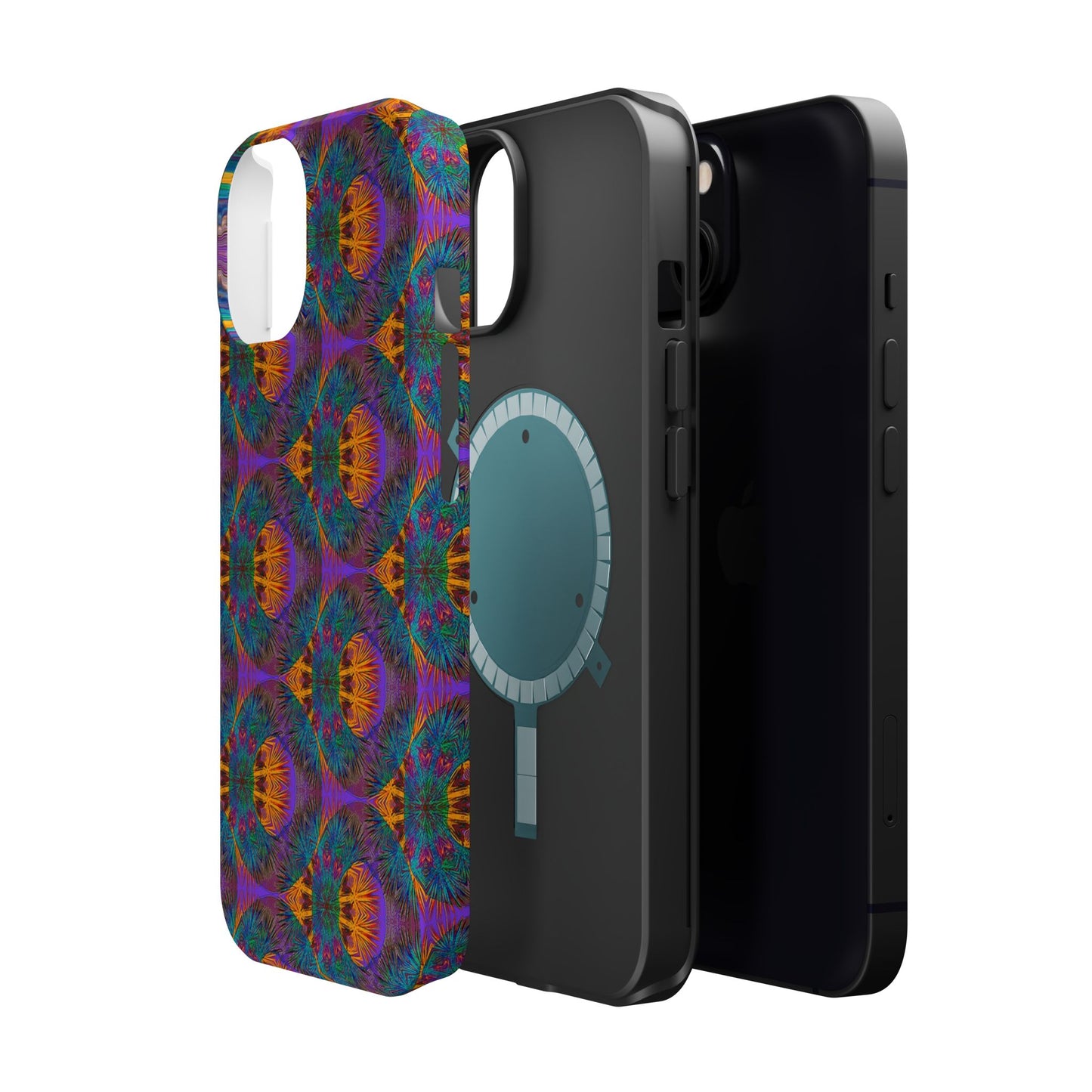Magnetic iPhone Case - Fuzzy Donut Flower