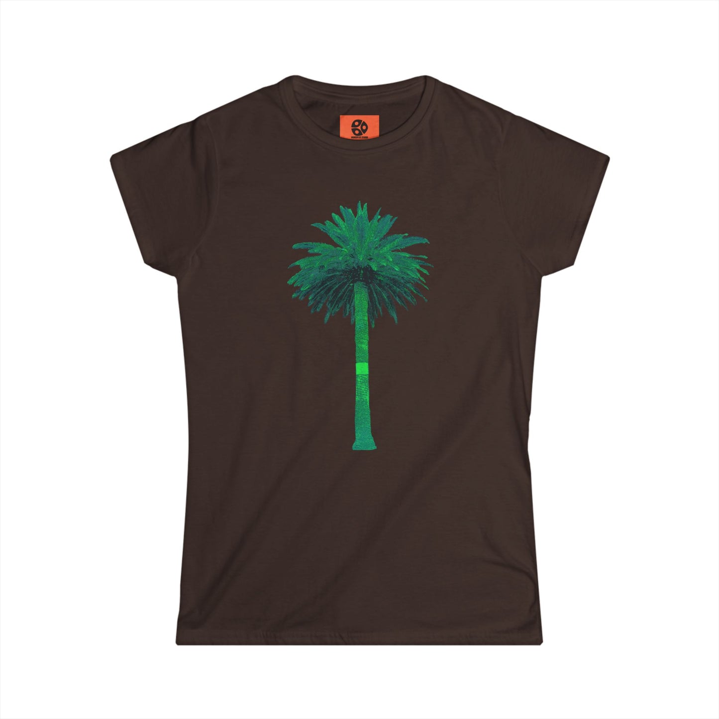 Women's Softstyle Tee - Palm Tree
