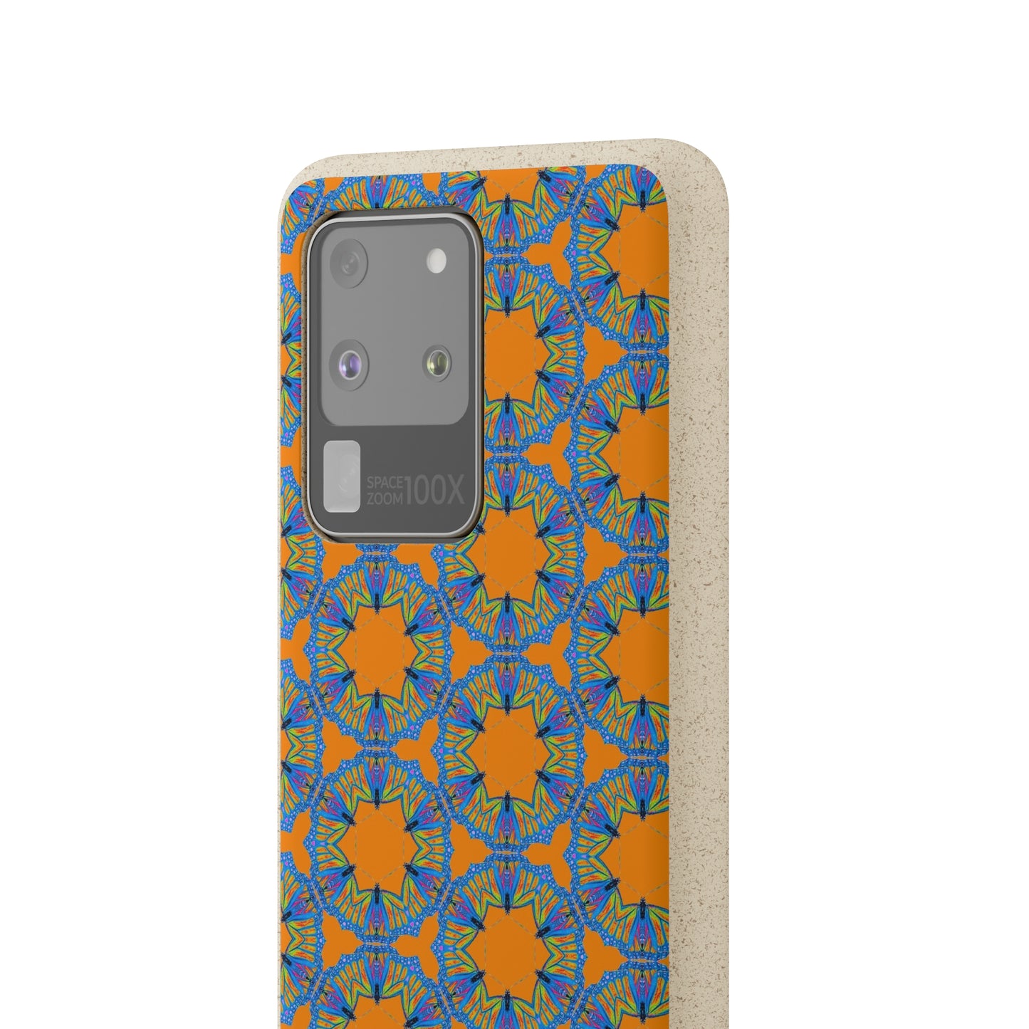 Biodegradable Phone Case - Butterfly Mandala