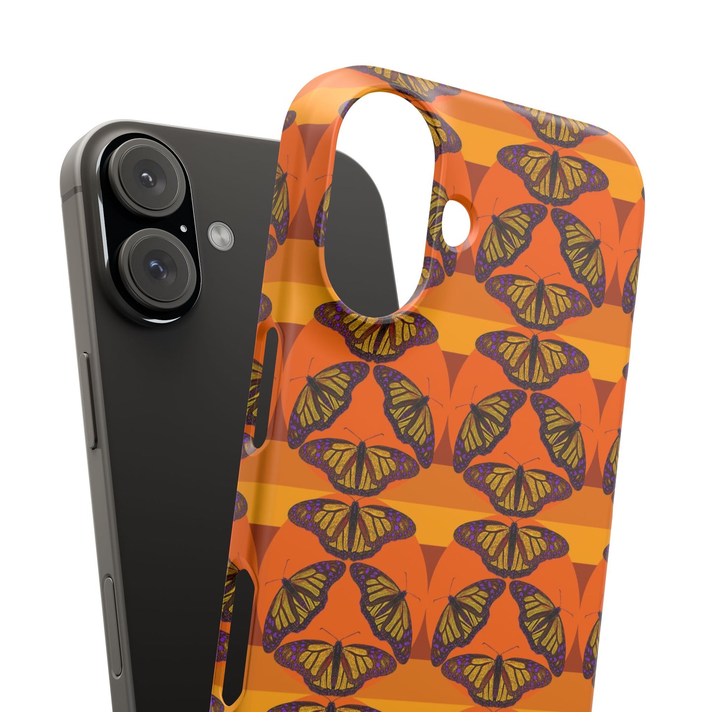 Snap Phone Case - Butterfly Sunset