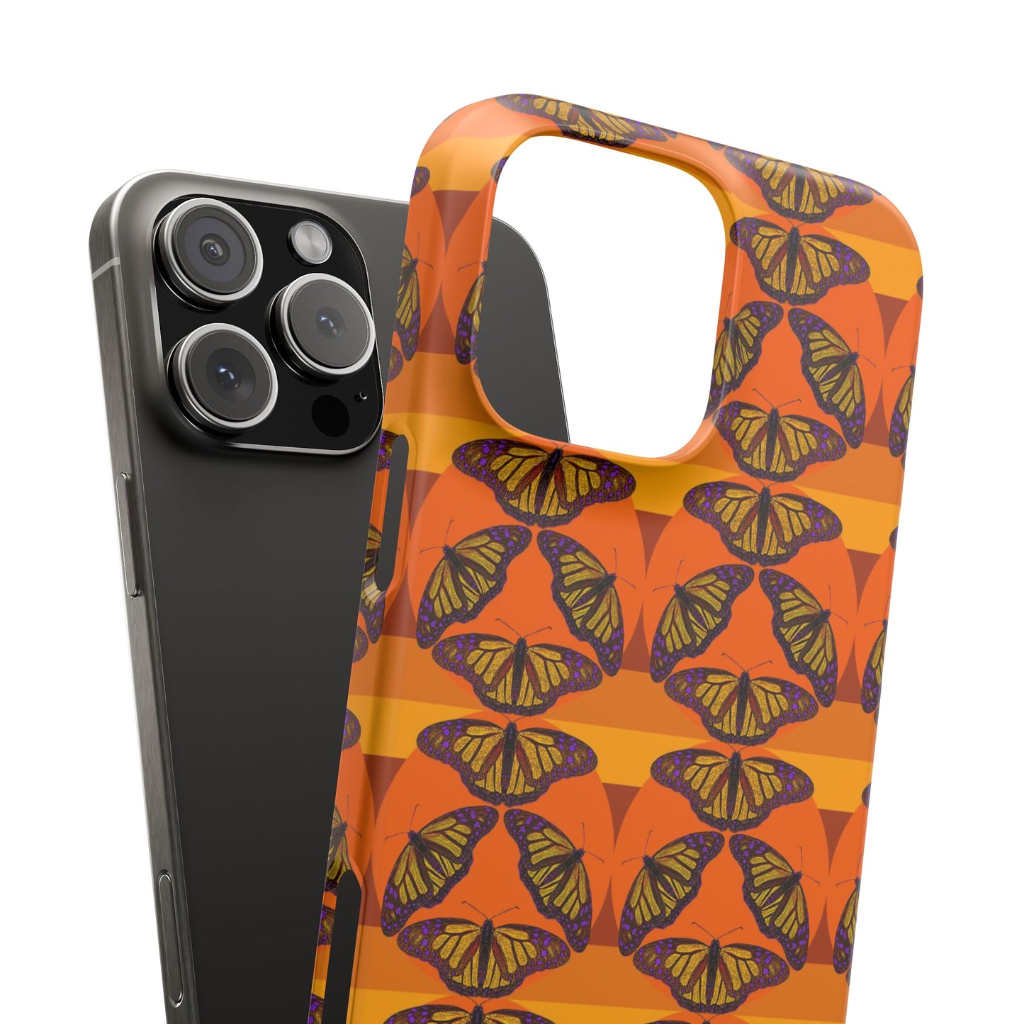 Snap Phone Case - Butterfly Sunset