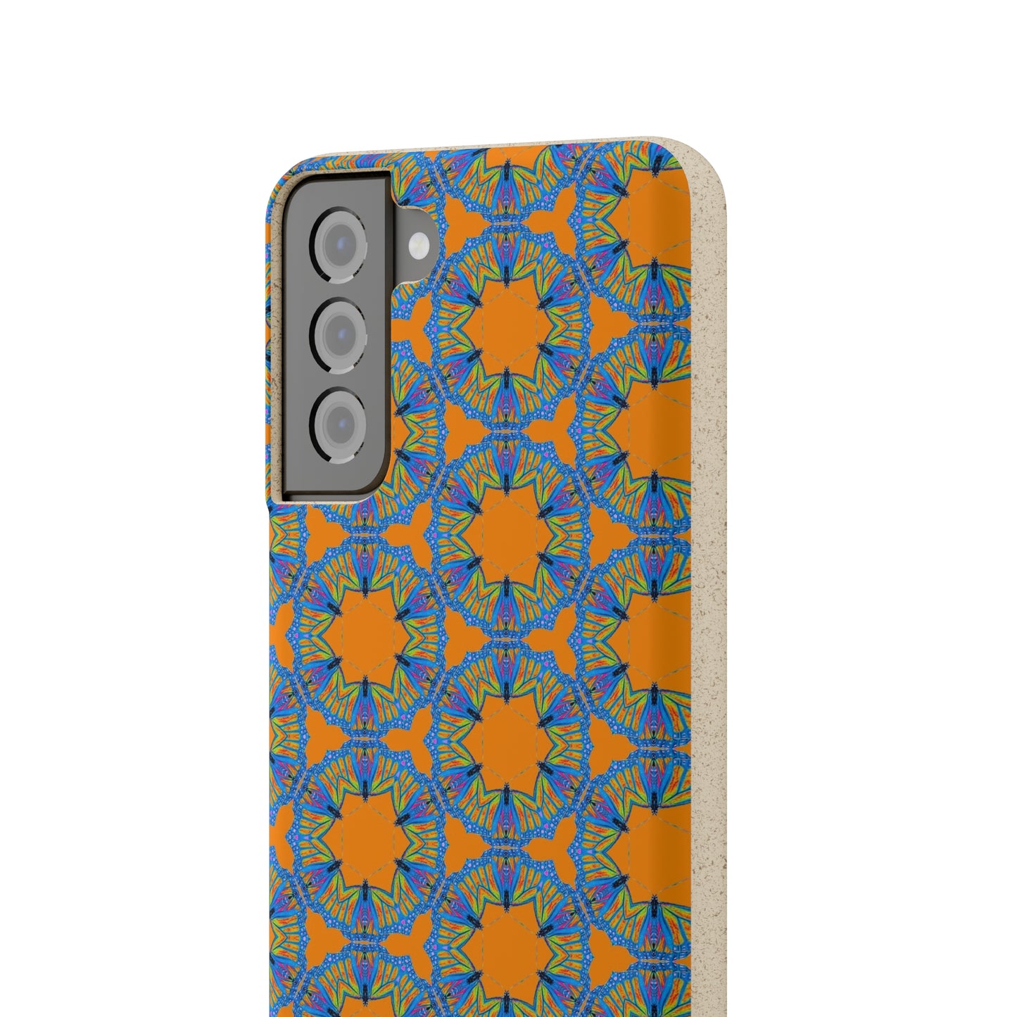 Biodegradable Phone Case - Butterfly Mandala