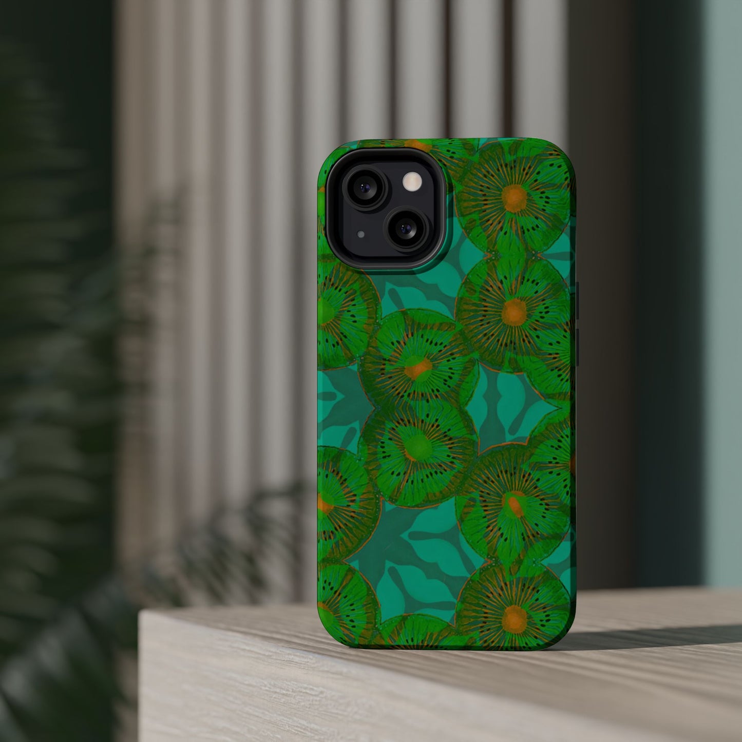 Magnetic iPhone Case  - Kiwi Garden