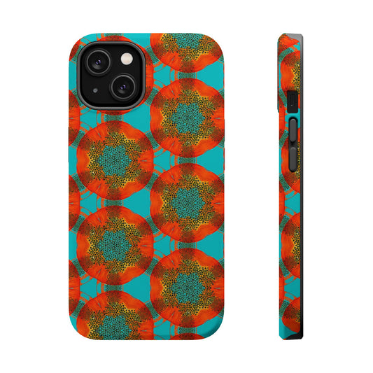 Magnetic iPhone Case - Papaya Water Color