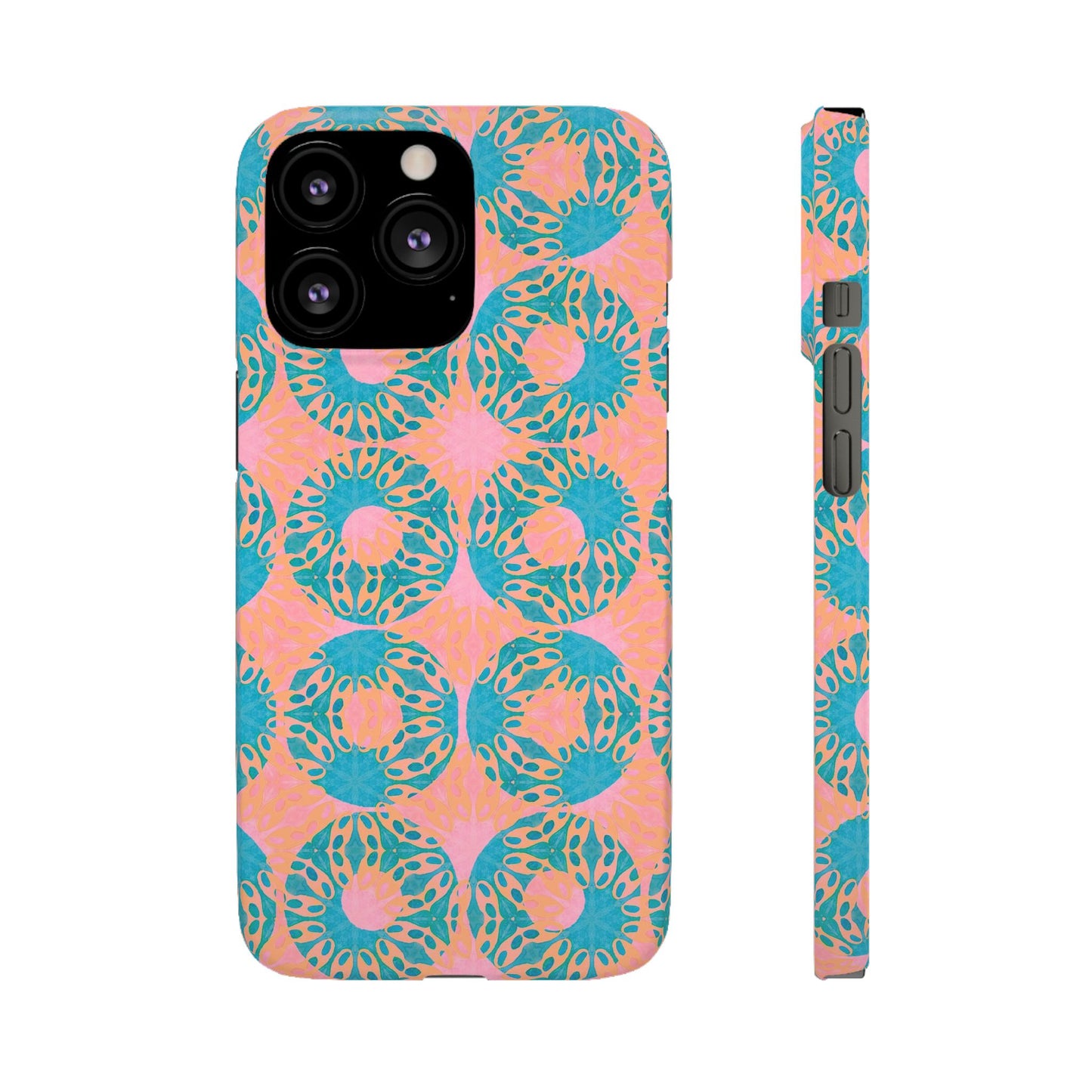 Snap Phone Case - Strawberry Donut