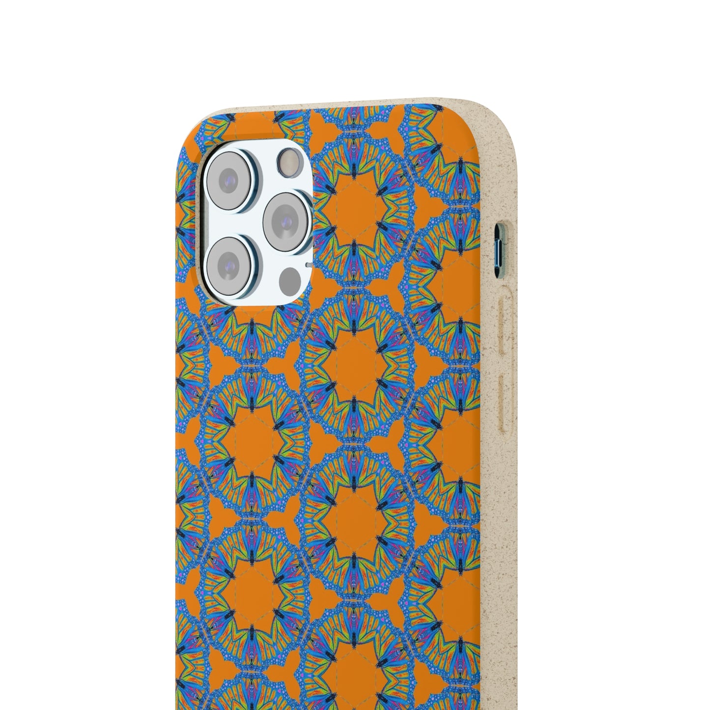 Biodegradable Phone Case - Butterfly Mandala