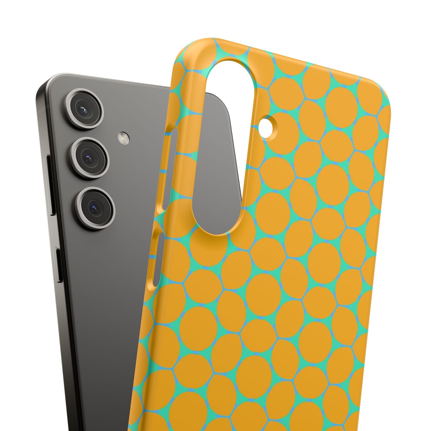 Snap Phone Case - Lemon Bubbles