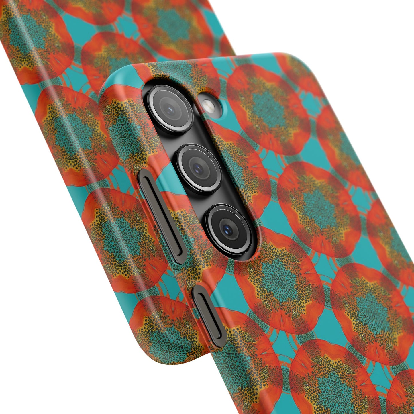 Snap Phone Case - Papaya Watercolor