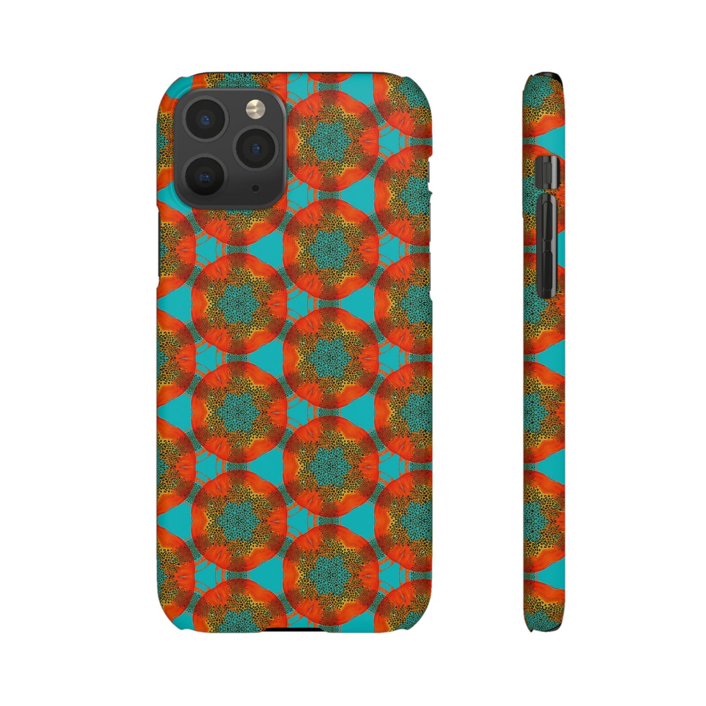 Snap Phone Case - Papaya Watercolor