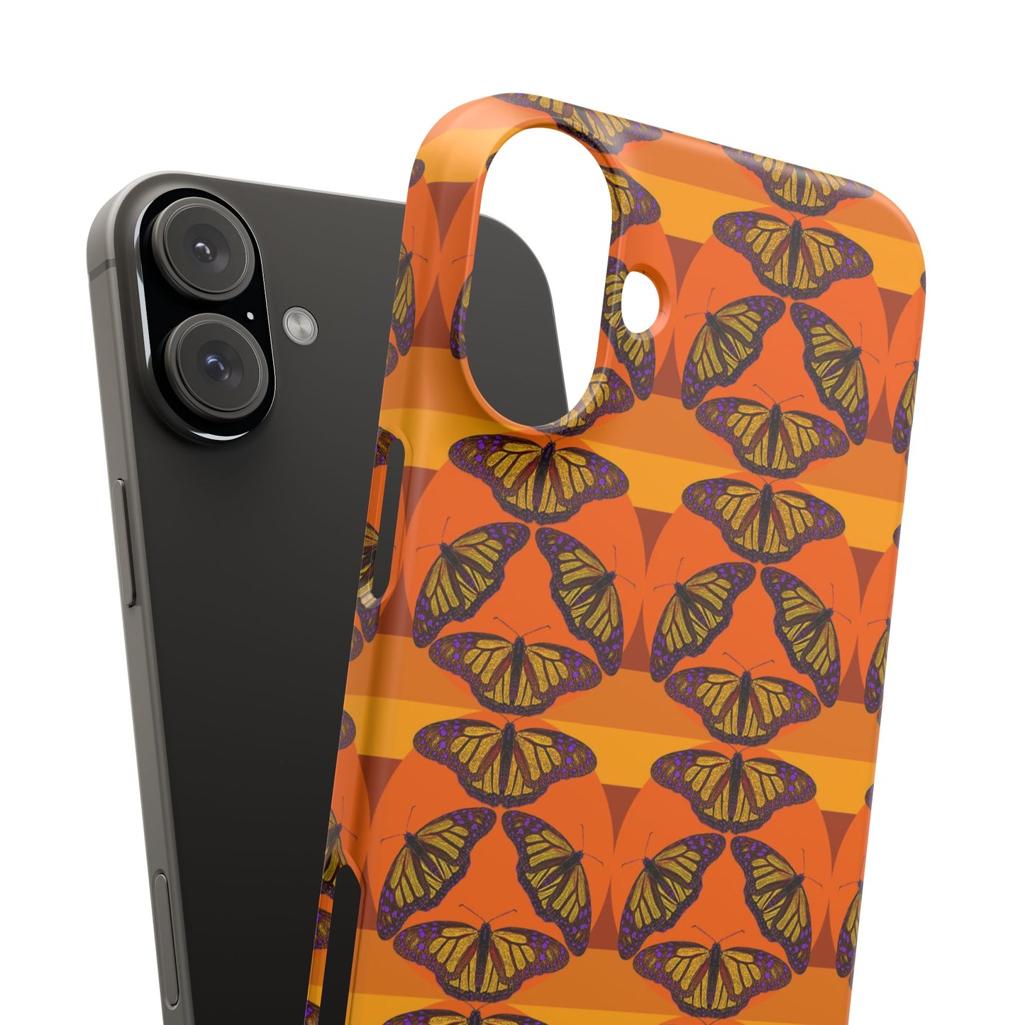 Snap Phone Case - Butterfly Sunset