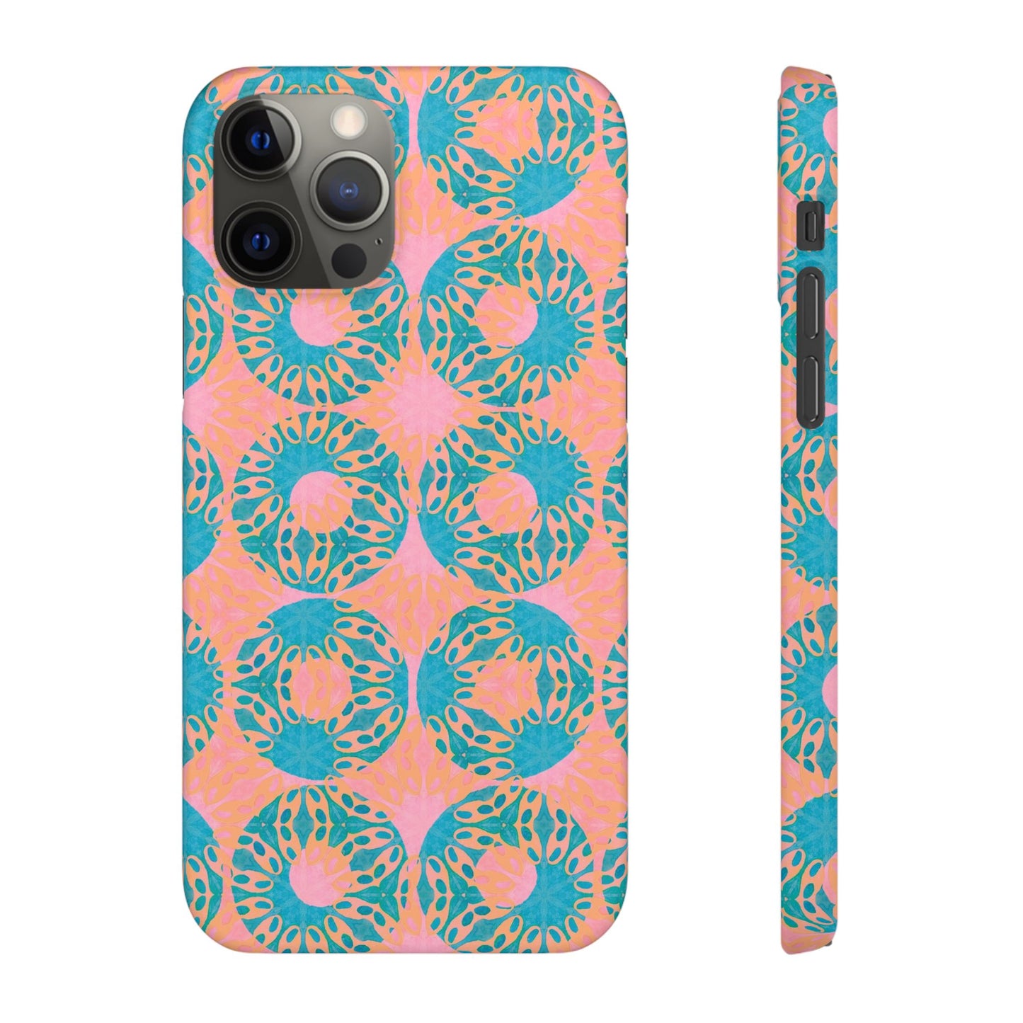 Snap Phone Case - Strawberry Donut