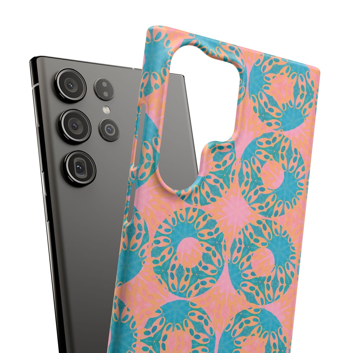 Snap Phone Case - Strawberry Donut