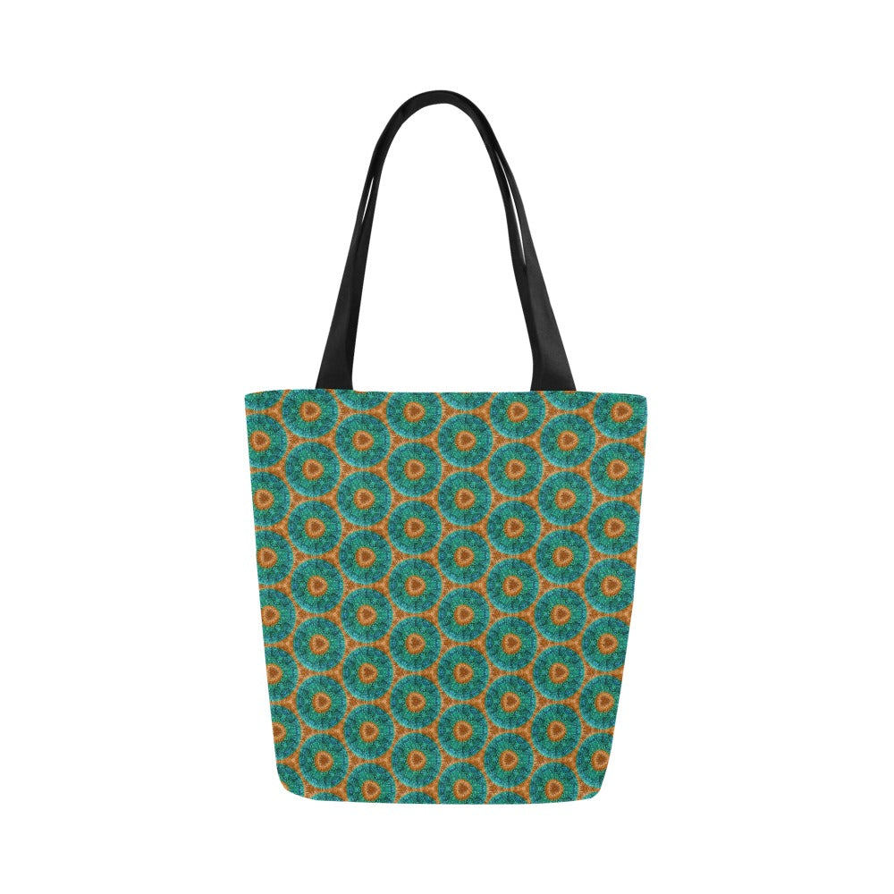 Premium All Print Canvas Tote Bag - Fuzzy Donut Flower
